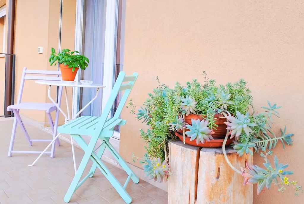 Giardino esterno di Sweet Home a L'Aquila